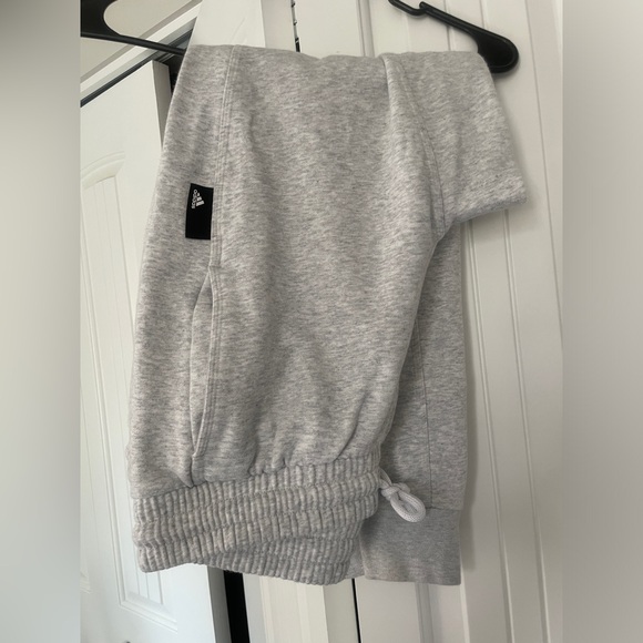 ADIDAS Fleece Jogger and Full Zip Hoodie Set - Picture 3 of 5